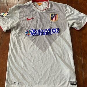 Nike Atlético Madrid White and Gray Jersey